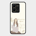 Always Stay Humble And Kind Glass Phone Cover-V2 for Vivo V25 5G