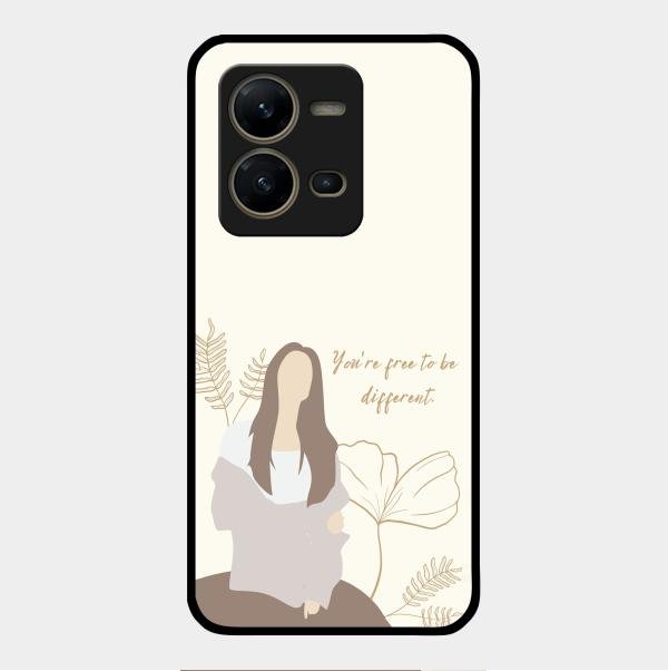 Always Stay Humble And Kind Glass Phone Cover-V2 for Vivo V25 5G
