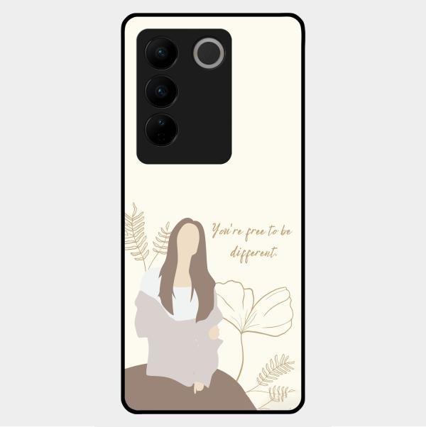 Always Stay Humble And Kind Glass Phone Cover-V2 for Vivo V27 5G