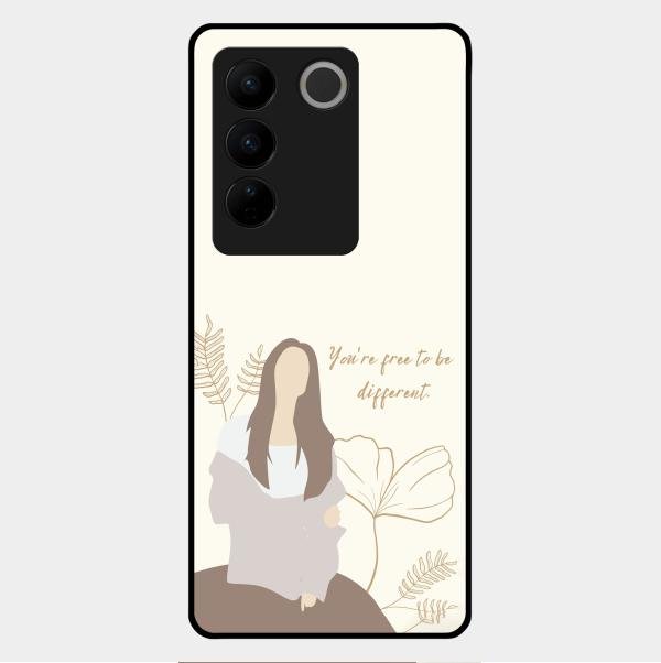 Always Stay Humble And Kind Glass Phone Cover-V2 for Vivo V27 Pro 5G