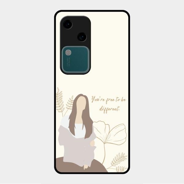 Always Stay Humble And Kind Glass Phone Cover-V2 for Vivo V30 5G