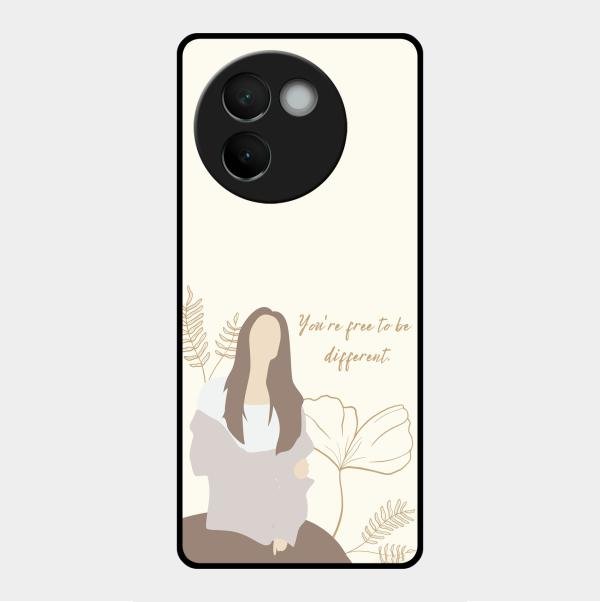 Always Stay Humble And Kind Glass Phone Cover-V2 for Vivo V30E 5G