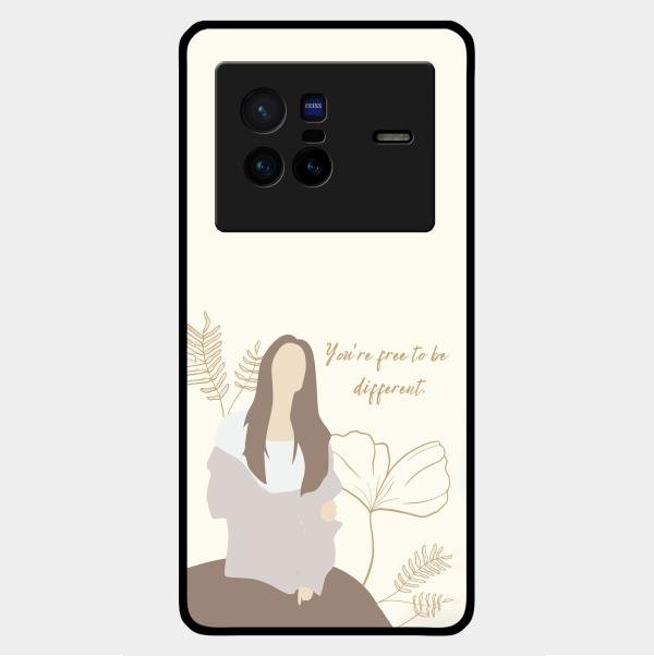 Always Stay Humble And Kind Glass Phone Cover-V2 for Vivo X80 5G
