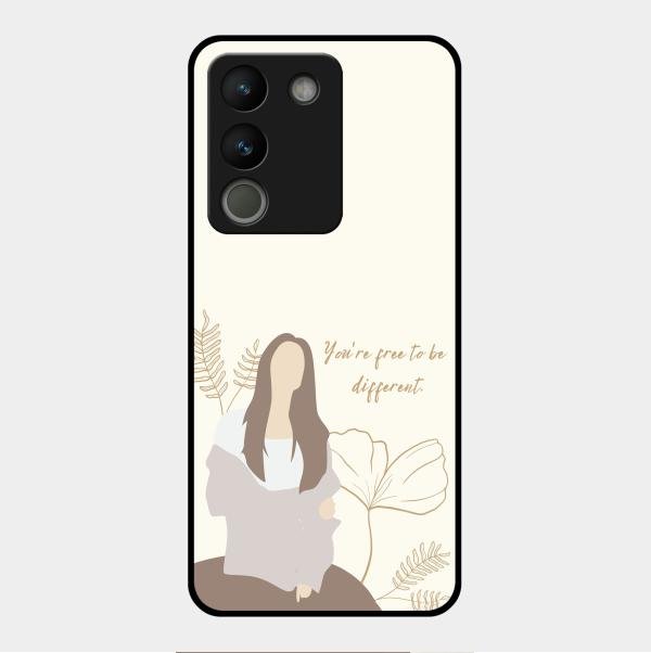 Always Stay Humble And Kind Glass Phone Cover-V2 for Vivo Y200 5G