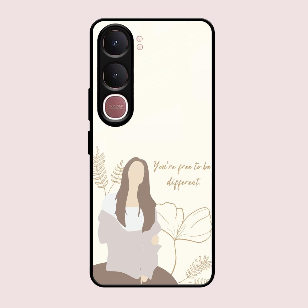 Always Stay Humble And Kind Glass Phone Cover-V2 for Vivo Y31 5G