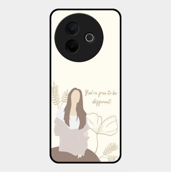 Always Stay Humble And Kind Glass Phone Cover-V2 for Vivo Y39 5G