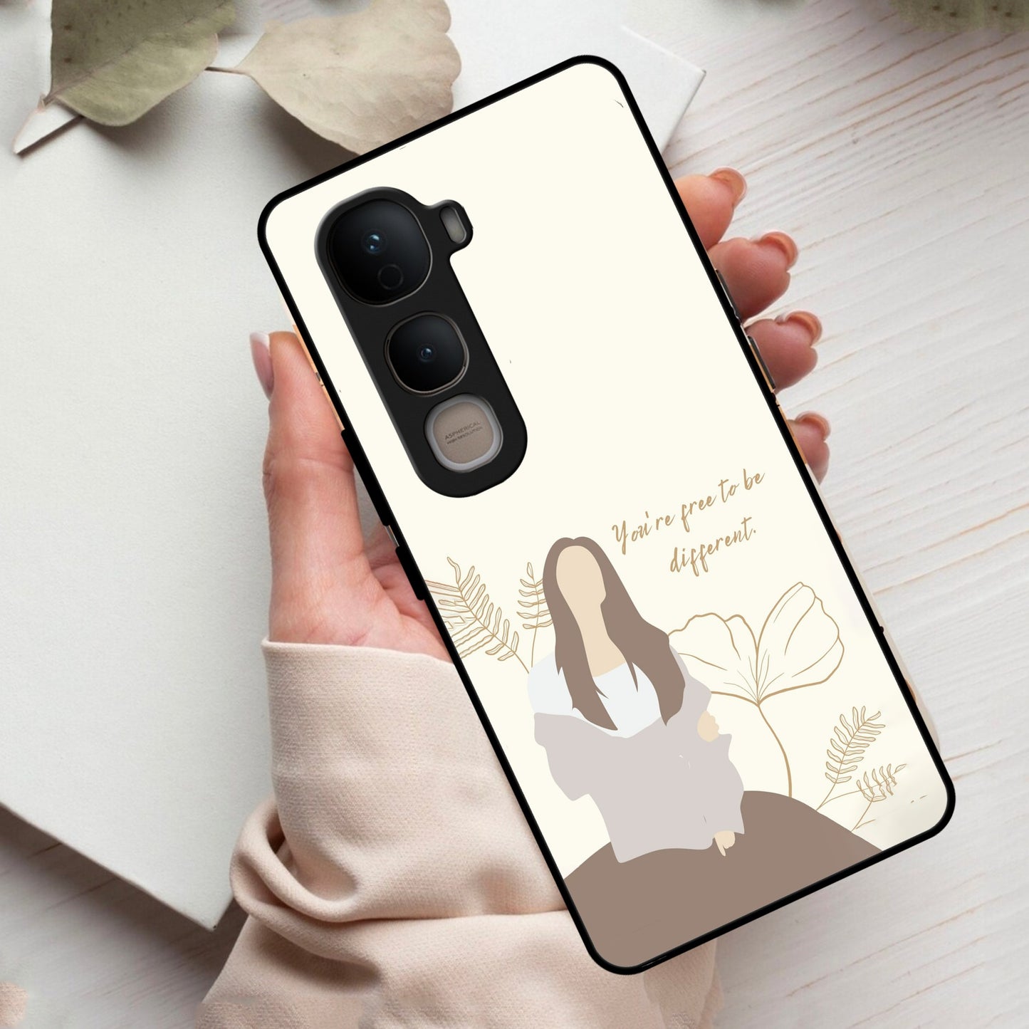 Always Stay Humble And Kind Glass Phone Cover V2 For Vivo