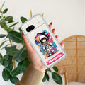 Astronaut Customize Transparent Silicon Case For Google Pixel 8a 5G