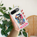 Astronaut Customize Transparent Silicon Case For Google Pixel 9