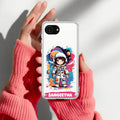 Astronaut Customize Transparent Silicon Case For iPhone 17e