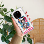 Astronaut Customize Transparent Silicon Case For iQOO 12 5G