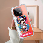 Astronaut Customize Transparent Silicon Case For iQOO Neo 10 5G