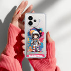 Astronaut Customize Transparent Silicon Case For iQOO Neo 10R 5G