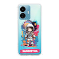 Astronaut Customize Transparent Silicon Case For iQOO Z6 Lite 5G