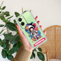 Astronaut Customize Transparent Silicon Case For iQOO Z9 Lite 5G