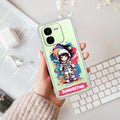 Astronaut Customize Transparent Silicon Case For iQOO Z9x 5G