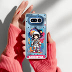 Astronaut Customize Anti Yellow Case For Nothing Phone 4A 5G