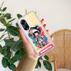 Astronaut Customize Anti Yellow Case For Oppo Reno 8T 5G