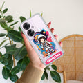 Astronaut Customize Transparent Silicon Case For Oppo F25 Pro 5G