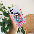 Astronaut Customize Transparent Silicon Case For Oppo F33 5G