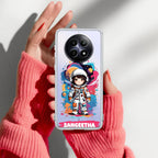 Astronaut Customize Transparent Silicon Case For Realme P3 Lite 5G