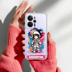 Astronaut Customize Anti Yelllow Case For Realme 14T 5G
