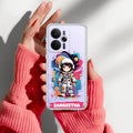 Astronaut Customize Transparent Silicon Case For Realme 14T 5G