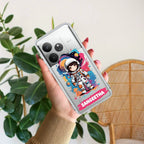Astronaut Customize Anti Yelllow Case For Realme GT 6 5G