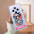 Astronaut Customize Transparent Silicon Case For Redmi 14C 5G