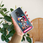 Astronaut Customize Anti Yellow Case For Redmi Note 9 Pro Max