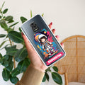 Astronaut Customize Transparent Silicon Case For Redmi Note 9 Pro