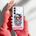 Astronaut Customize Transparent Silicon Case For Samsung Galaxy S25 Plus 5G