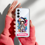 Astronaut Customize Anti Yellow Case For Samsung Galaxy A57 5G
