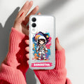 Astronaut Customize Transparent Silicon Case For Samsung Galaxy S25 Edge 5G