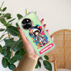 Astronaut Customize Transparent Silicon Case For Vivo T3X 5G