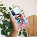 Astronaut Customize Transparent Silicon Case For Vivo V23E