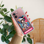 Astronaut Customize Transparent Silicon Case For Vivo V29 5G