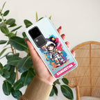 Astronaut Customize Transparent Silicon Case For Vivo V30 5G