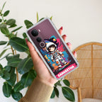 Astronaut Customize Transparent Silicon Case For Vivo V40 5G