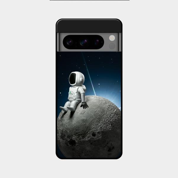 Astronod Moon Glass Case Cover For Google Pixel 8 Pro 5G