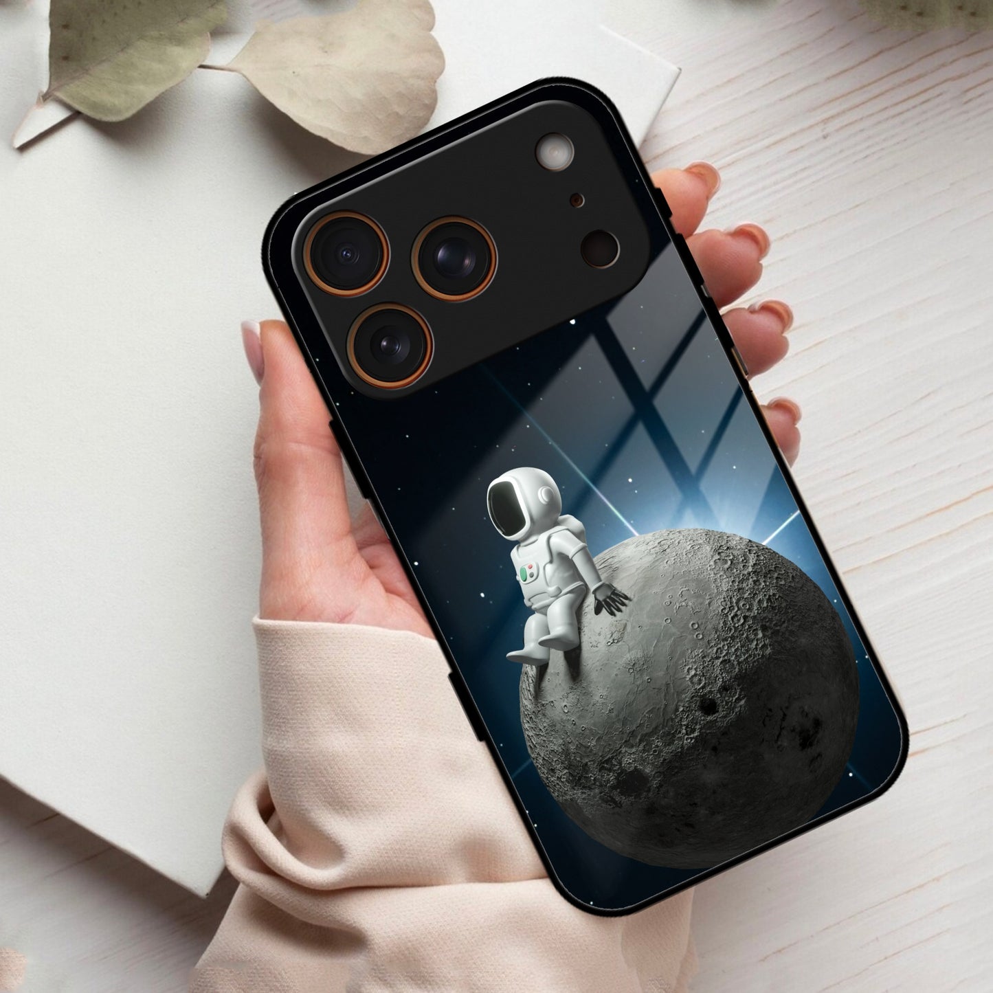 Astronod Moon Glass Case Cover For iPhone