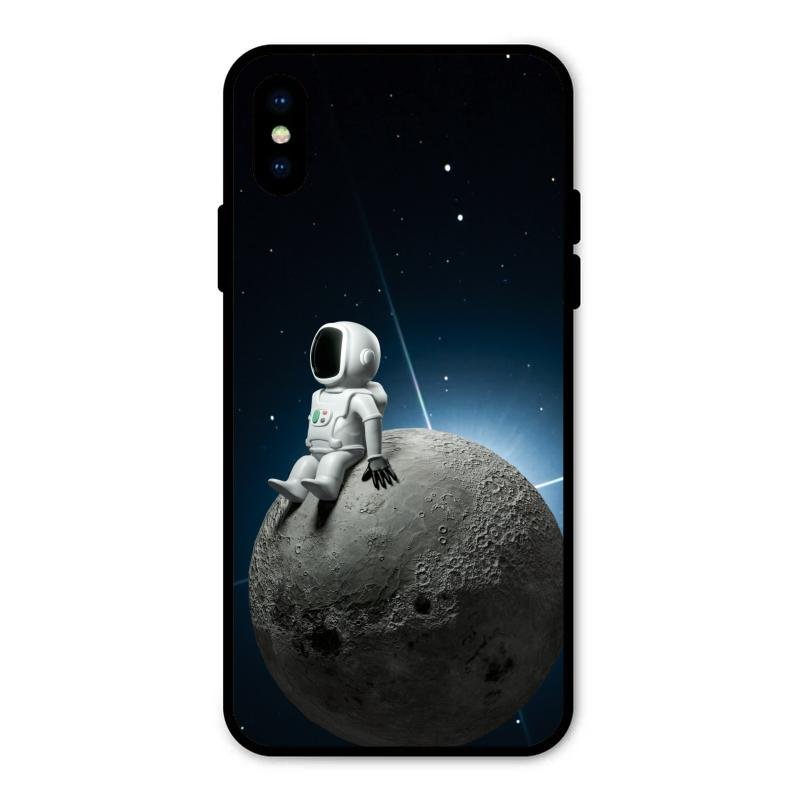 Astronod Moon Glass Case Cover For iPhone XS