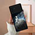 Astronod Moon Glass Case Cover For iQOO - ShopOnCliQ