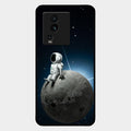 Astronod Moon Glass Case Cover For Iqoo Neo 7 Pro 5G