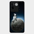 Astronod Moon Glass Case Cover For Iqoo Z7 Pro 5G