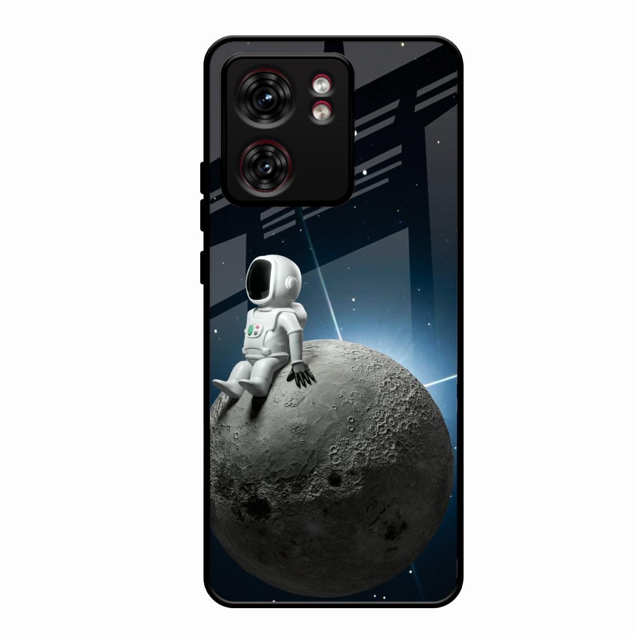 Astronod Moon Glass Case Cover For Motorola Edge 40