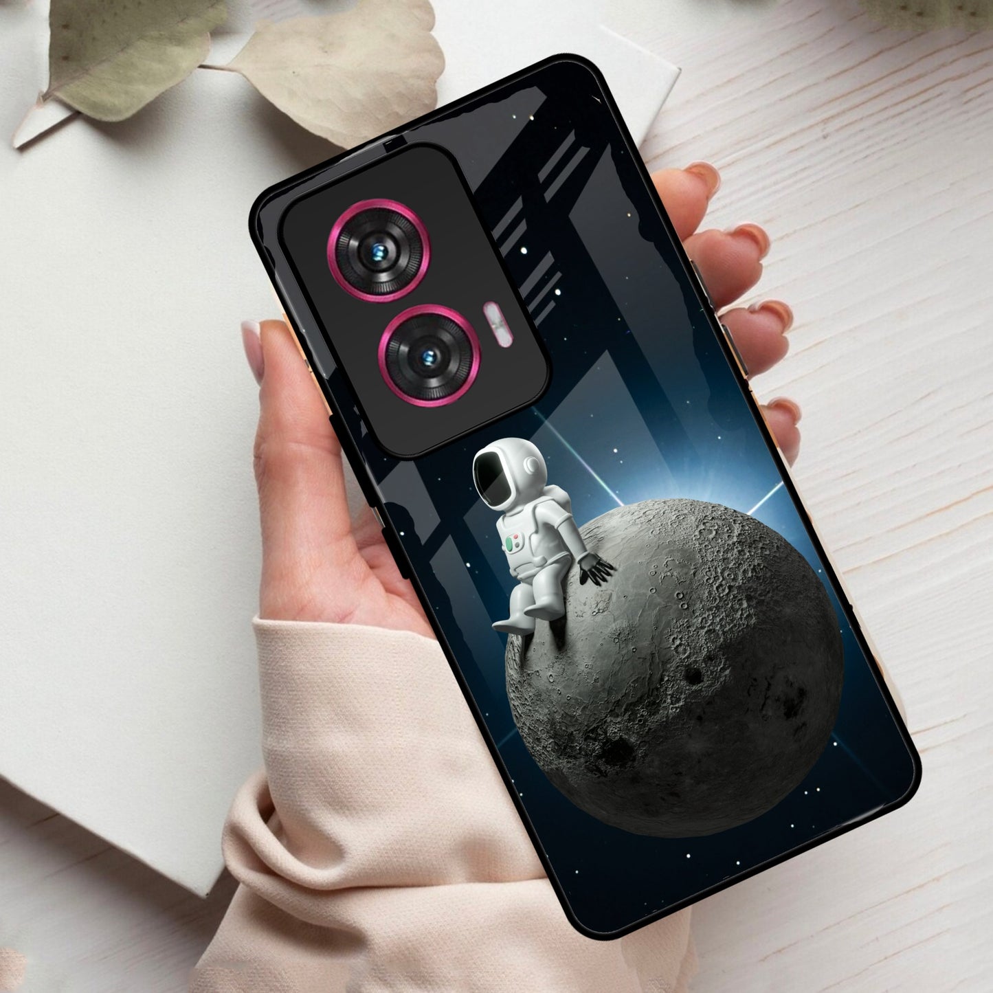 Astronod Moon Glass Case Cover For iPhone - ShopOnCliQ