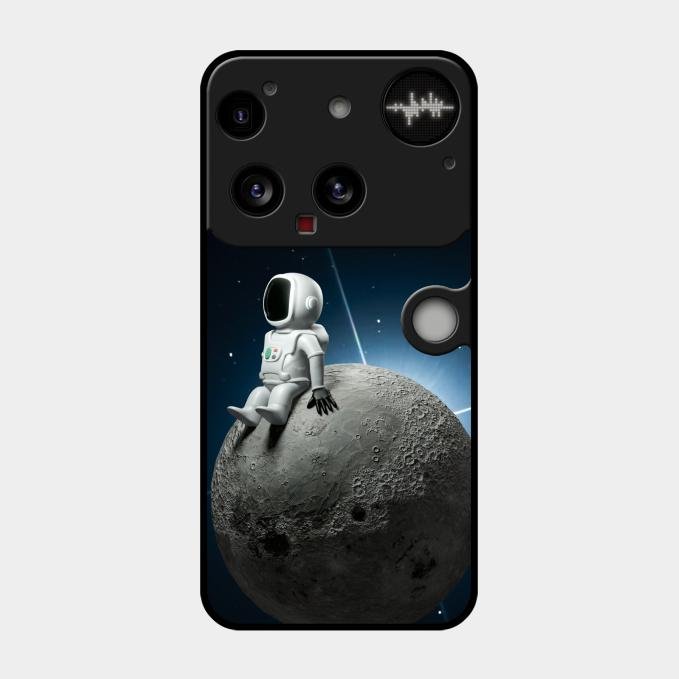 Astronod Moon Glass Case Cover For Nothing Phone 3 5G