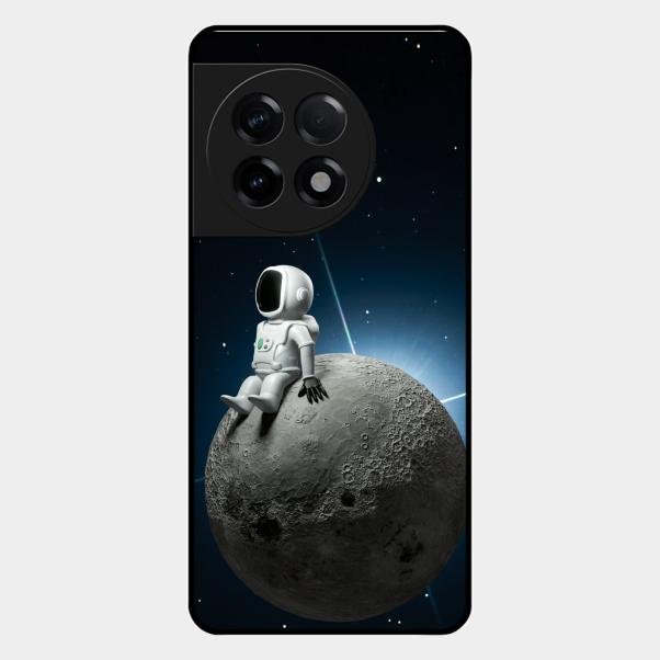 Astronod Moon Glass Case Cover For Oneplus 11R 5G