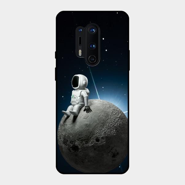 Astronod Moon Glass Case Cover For Oneplus 8 Pro